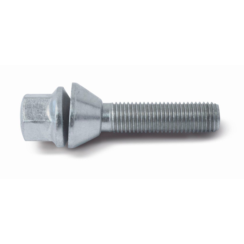 H&R Wielbout konisch met beweegbare ring M12x1.50 - Lengte 29mm (Bv.  Renault, Saab)