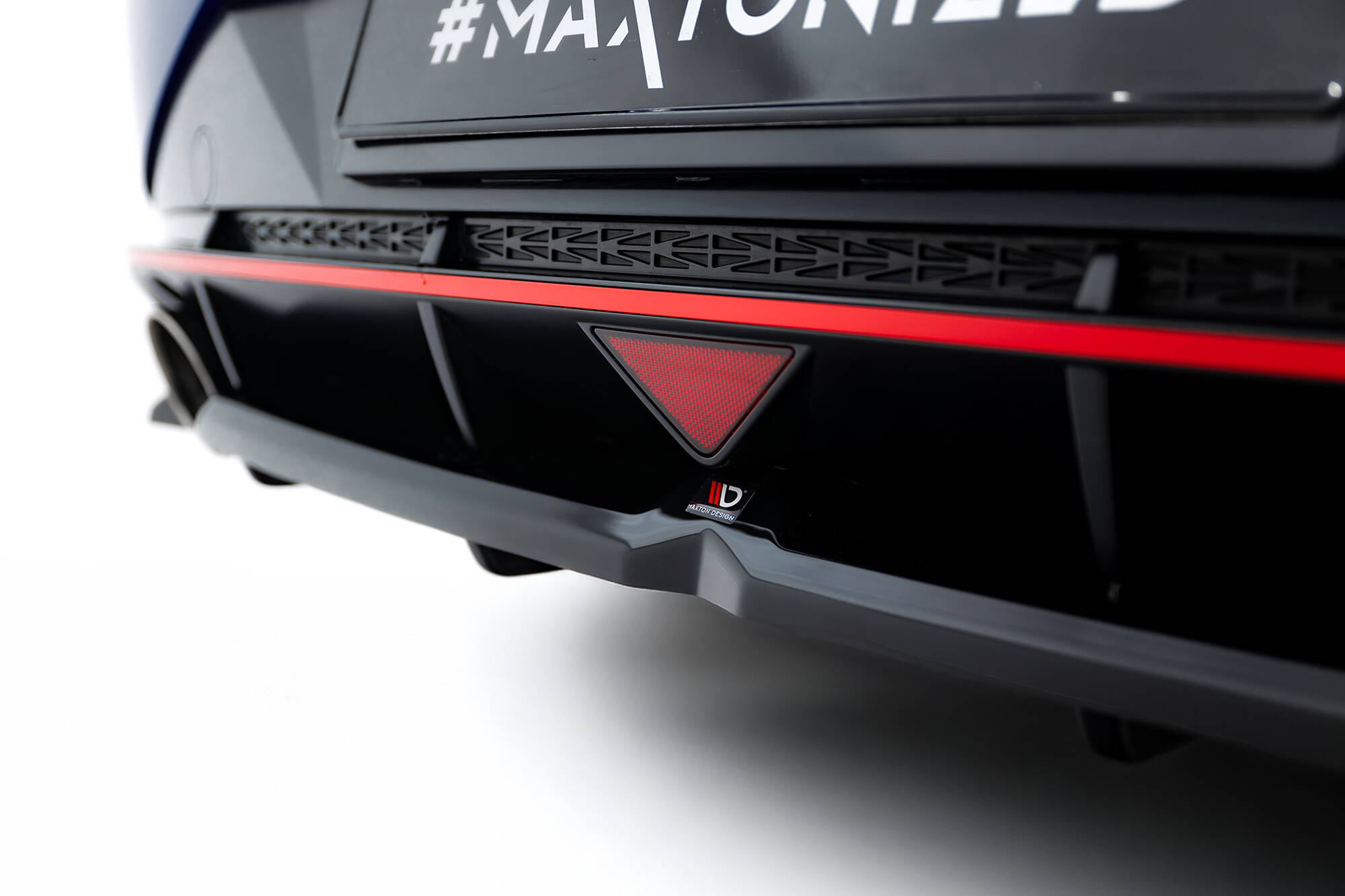 Achter Diffuser Hyundai Elantra N MK7 Maxton Glanzend zwart