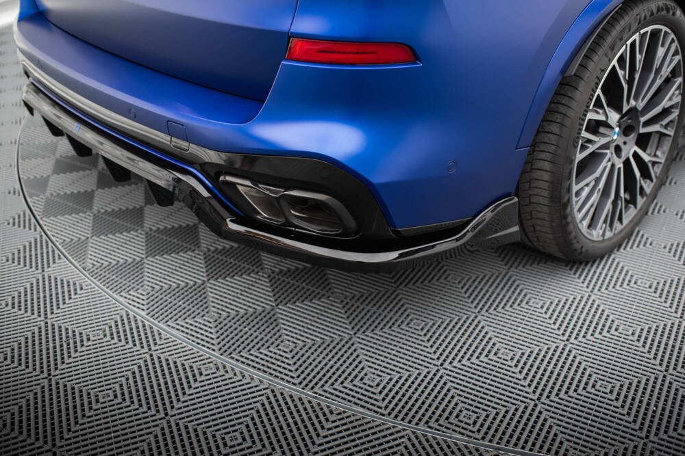 Diffuser V.2 BMW X5 G05 M-Pack FL Maxton Glanzend Zwart
