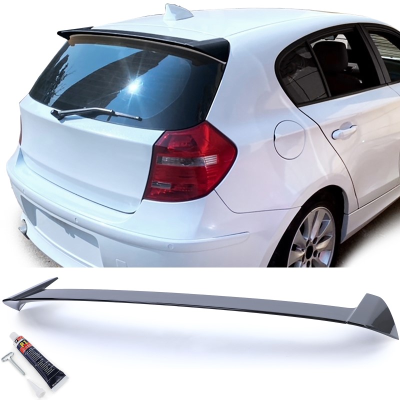 Dakspoiler BMW 1-Serie E81 E87 04-12 Mat Zwart