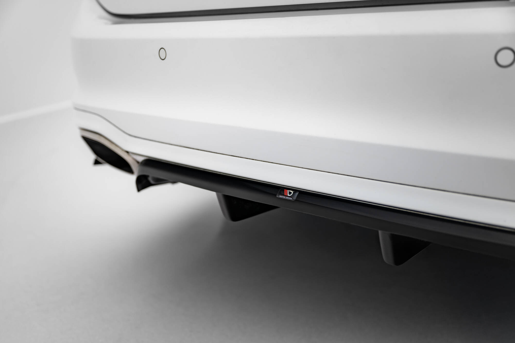 Achter Diffuser Ford Focus Vignale MK4 Maxton Glanzend zwart