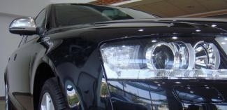 Spiegelkappen Audi A8 08- S8 look mat chroom