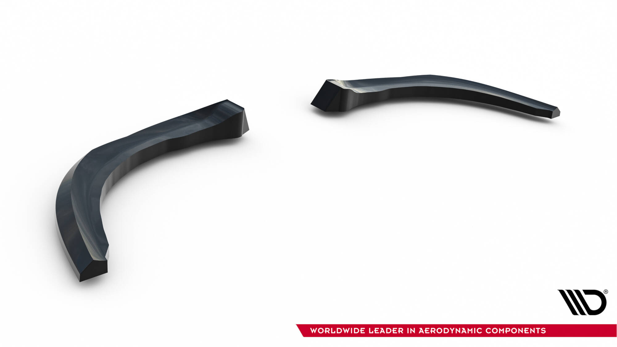 Street Pro Achterzij Spoilers Ford Focus ST MK3 Facelift Maxton Glanzend zwart