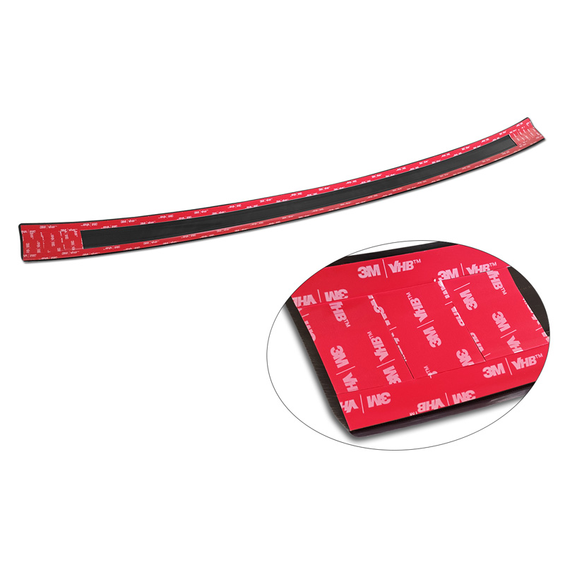 Zwart RVS Achterbumperprotector  Audi Q4 E-Tron 2021-