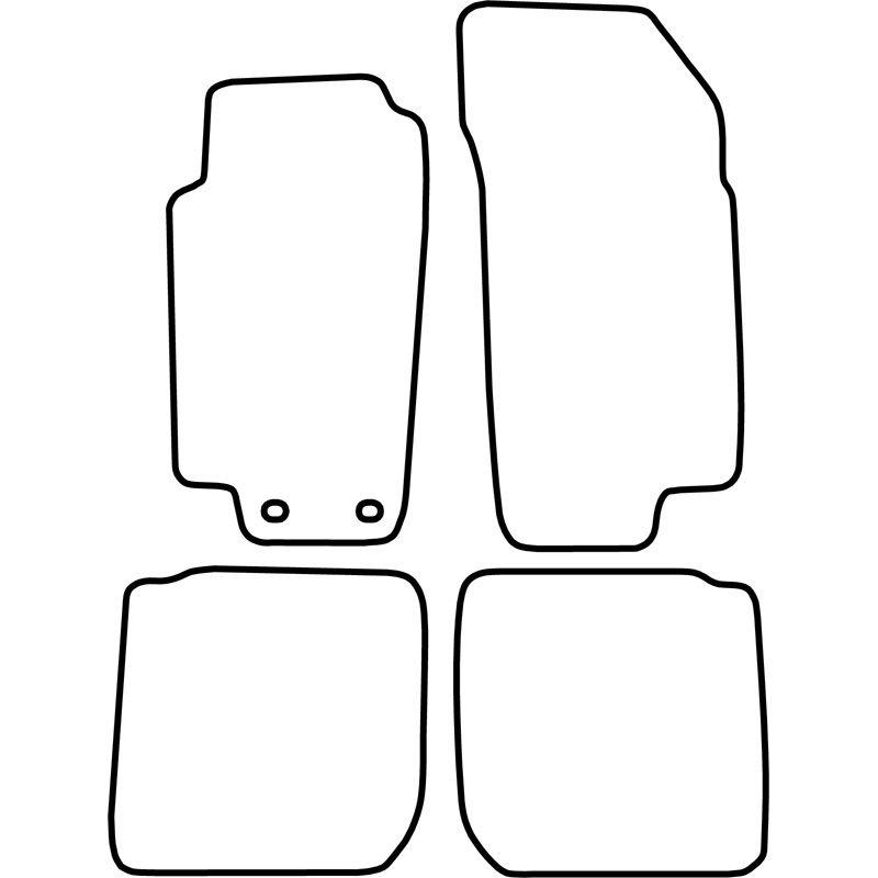 Automatten Velours  Ford Scorpio 1994-1998