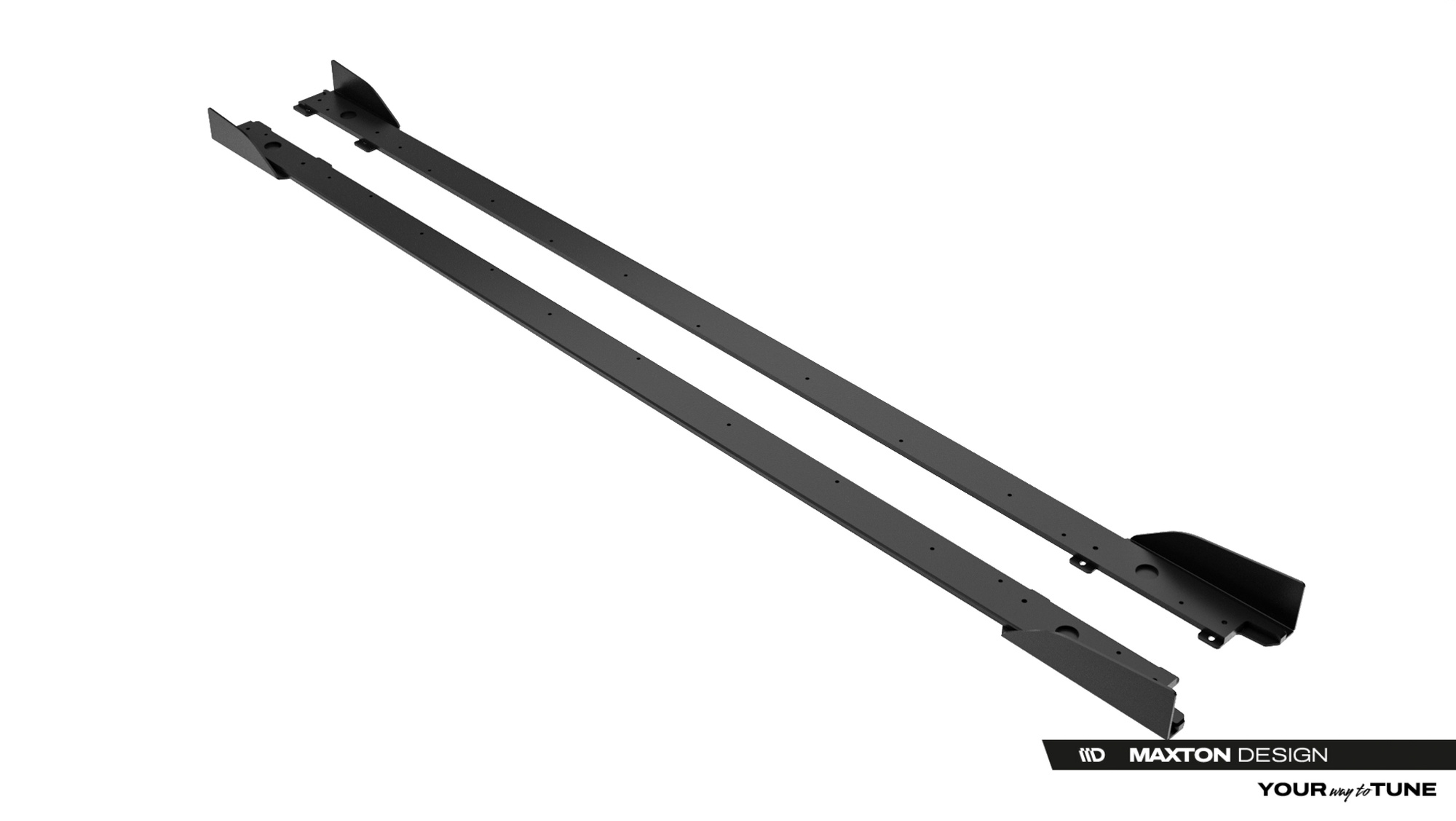 Zijskirt Diffusers Lexus IS 500 Mk3 Facelift 2 (XE30) Maxton Street Pro + Flaps