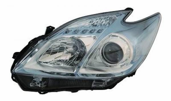 Koplamp links PRIUS, 09->> H11+HB3