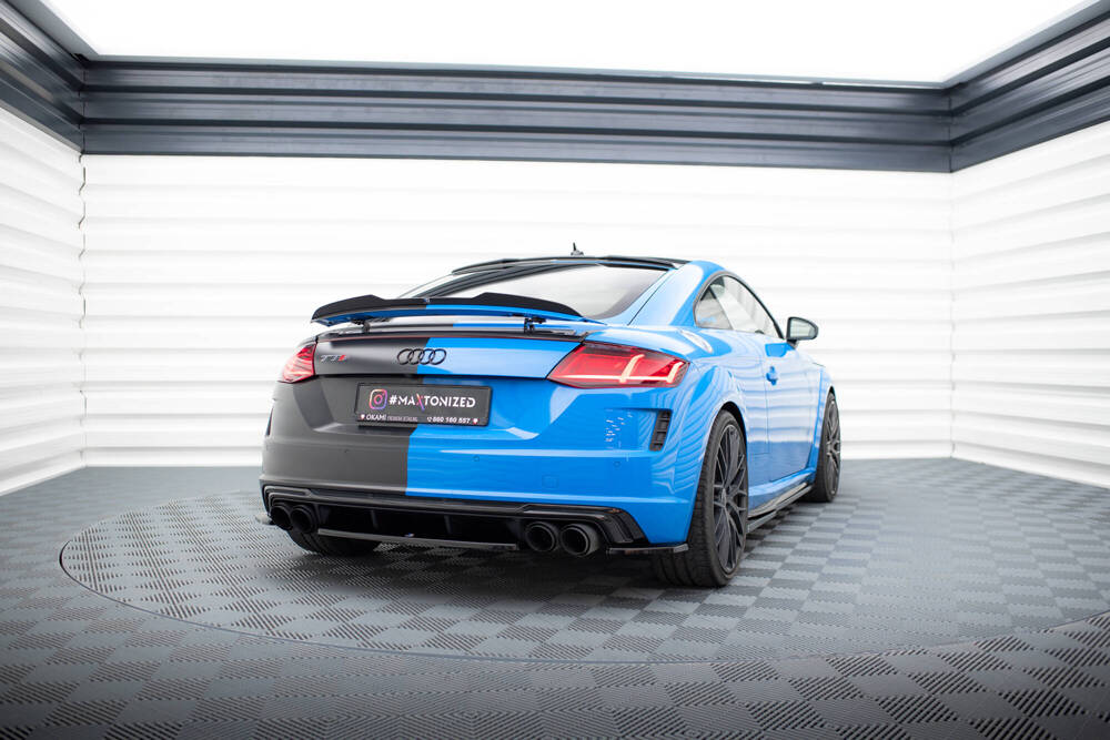 Spoiler Audi TT 8S Maxton Glans Zwart