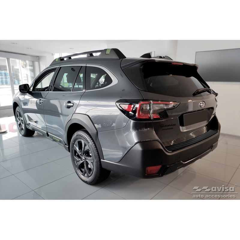 Matzwart RVS Achterbumperprotector  Subaru Outback (BT) 2020- 'Ribs'