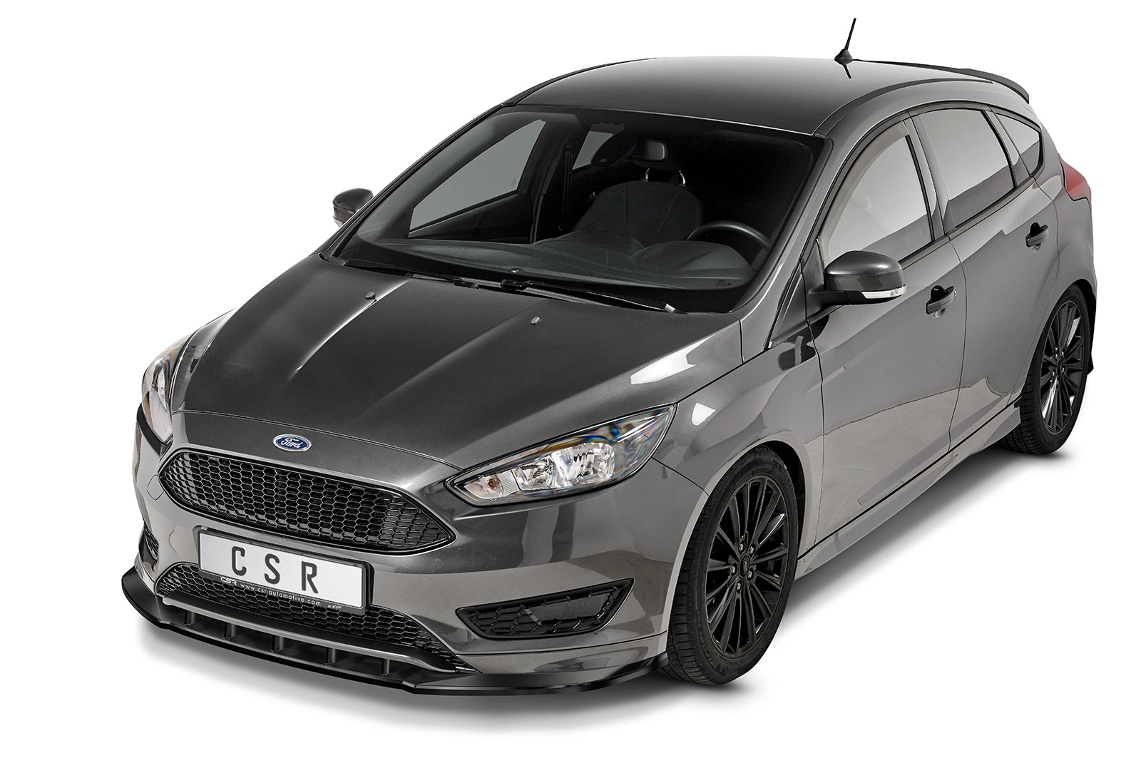 Voorspoiler Ford Focus MK3 ST-Line glans zwart – 2014–2018