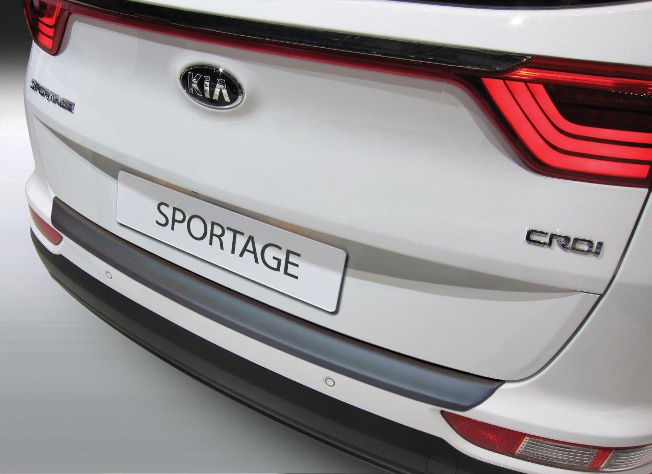 ABS Achterbumper beschermlijst  Kia Sportage IV 2016-2018 Zwart