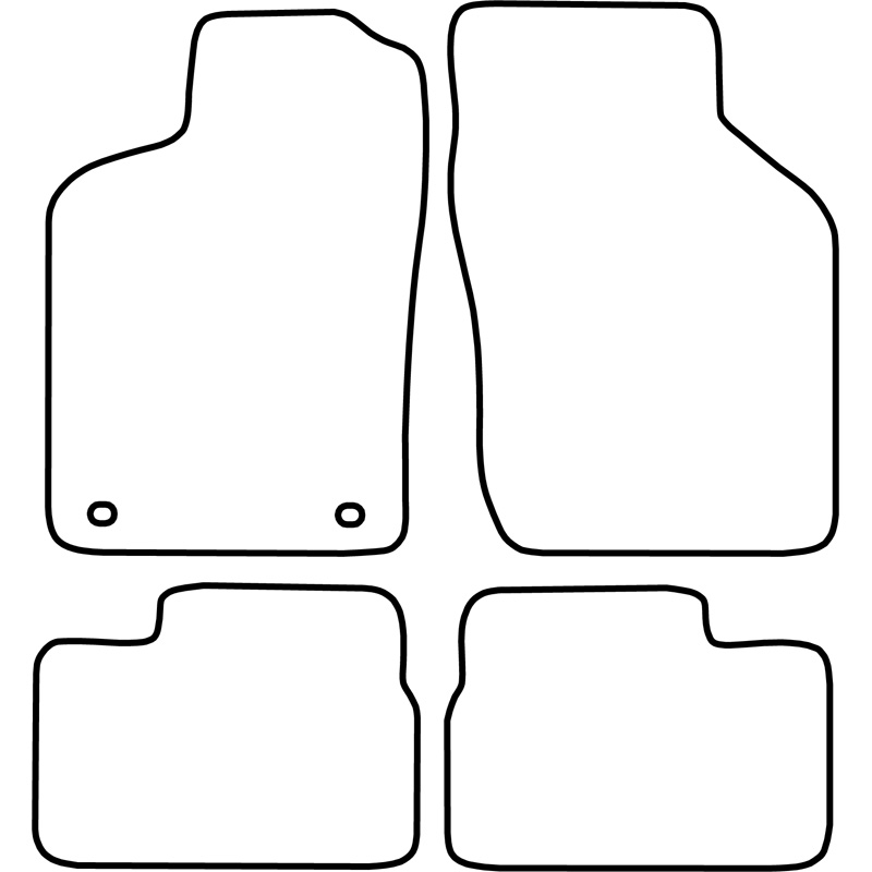 Automatten  Opel Vectra A 1988-1995 / Calibra A 1990-1997