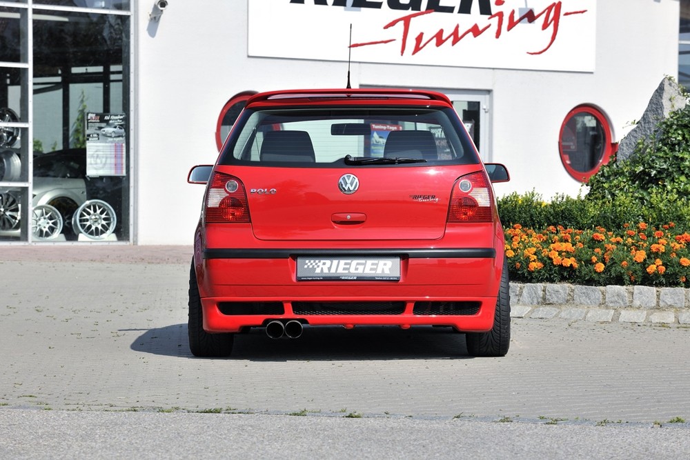 Achterbumper Diffusor VW Polo 9N Rieger