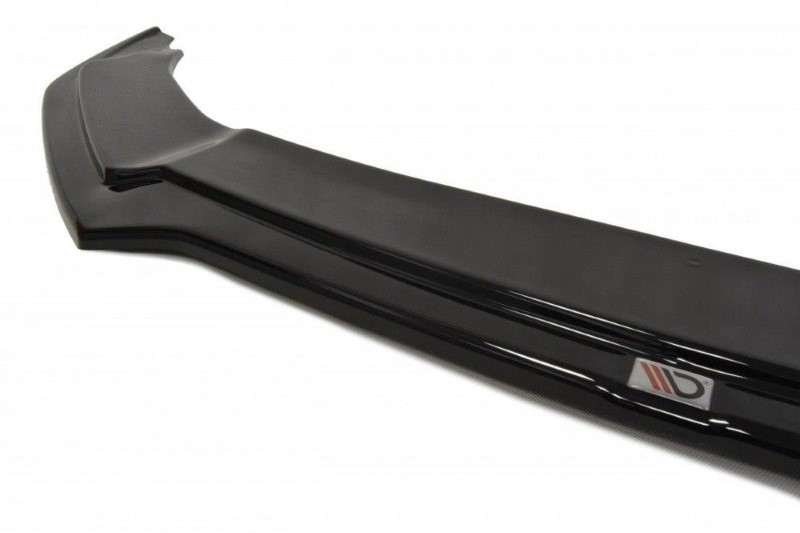 Voorspoiler V.2 Audi TT RS 8J Glanzend Zwart