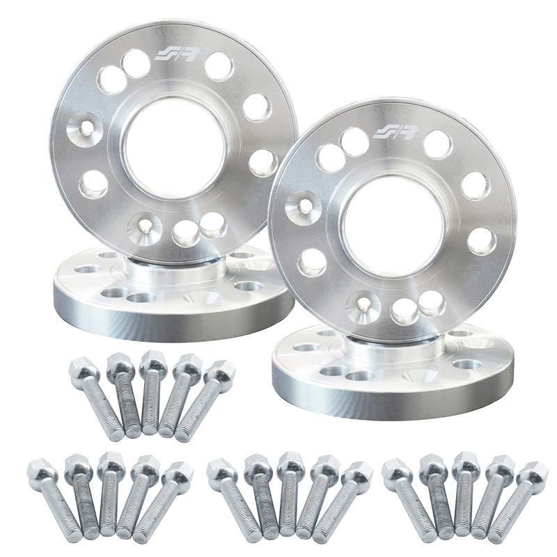 Simoni Racing Aluminium Spoorverbreder Set - 2x16mm(VA) - 2x20mm(AA) (Naaf 60,1mm) inclusief wielbouten -  Suzuki diversen