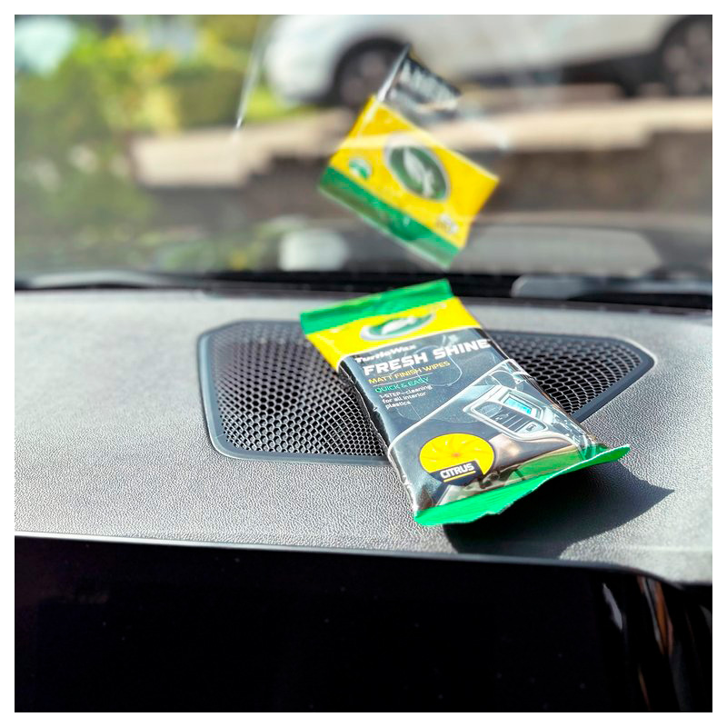 Turtle Wax 54096 Fresh Shine Matt Interieurreiniger doekjes 24 stuks