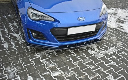 Voorspoiler Subaru BRZ Maxton Design glans zwart V.1