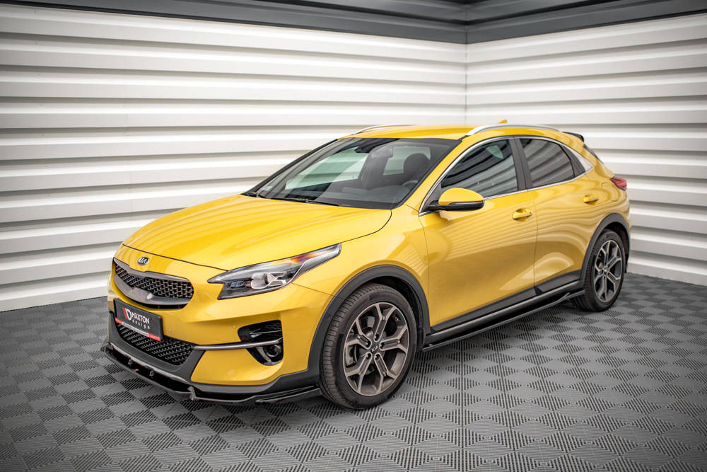 Zijskirts KIA XCeed MK1 Glanzend zwart