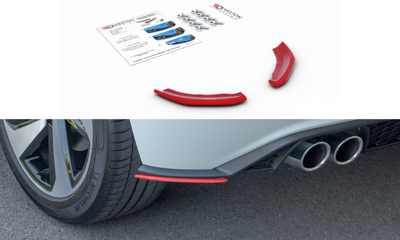 Zijdiffusers VW Polo MK6 GTI Glans Zwart