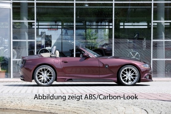 Zijskirts BMW Z4 ABS 03- Rieger Carbon Look