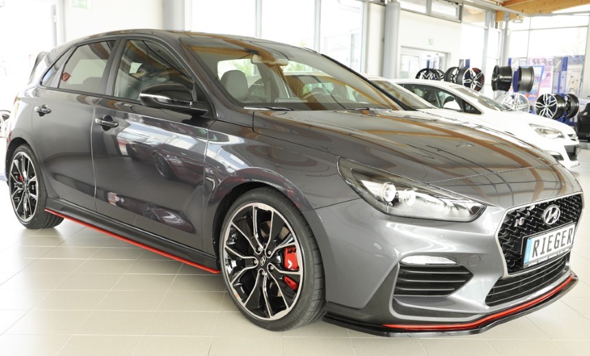 Spoilerzwaard Hyundai i30 N (Performance) Rieger