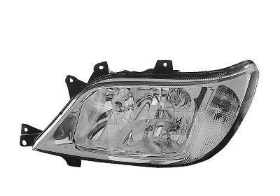 koplamp, Hella, H7+H7+H3, rechts, 09/2002-Mercedes Sprinter, 199