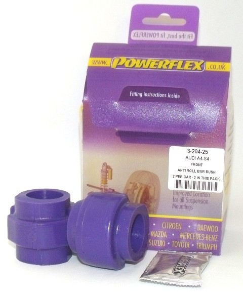 VW Passat 1996 - 2005 Front Anti Roll Bar Bush 25mm - Po