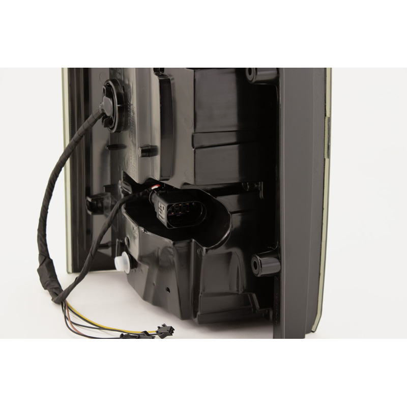 Set LED Achterlichten  Volkswagen Transporter T6 2015-2020 (met achterklep) - Zwart - incl. Dynamic Running Light