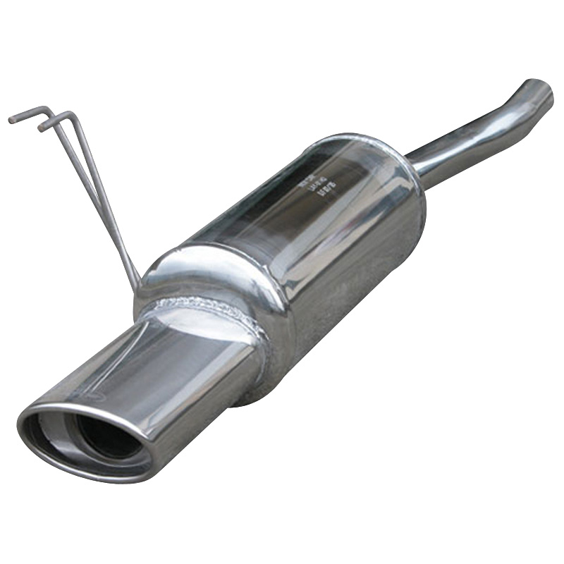 100% RVS Sportuitlaat  Lancia Y 1.4 (80pk) 1995-1999 120x80mm