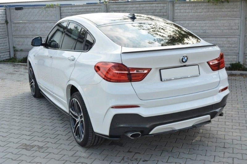 Centrale Achterspoiler BMW X4 M-Pack (zonder verticale bar) Glanzend Zwart