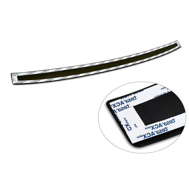 Matzwart RVS Achterbumperprotector  Renault Megane E-Tech 2022- 'Ribs'