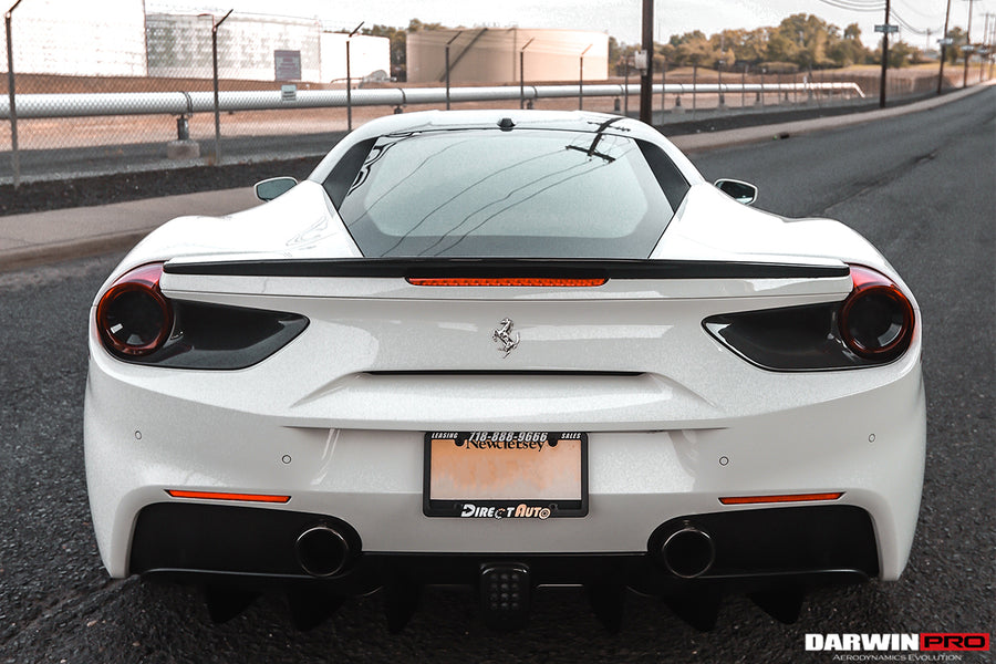 Ferrari 488 GTB BKSS Style Carbon Fiber Spoiler 2015-2020