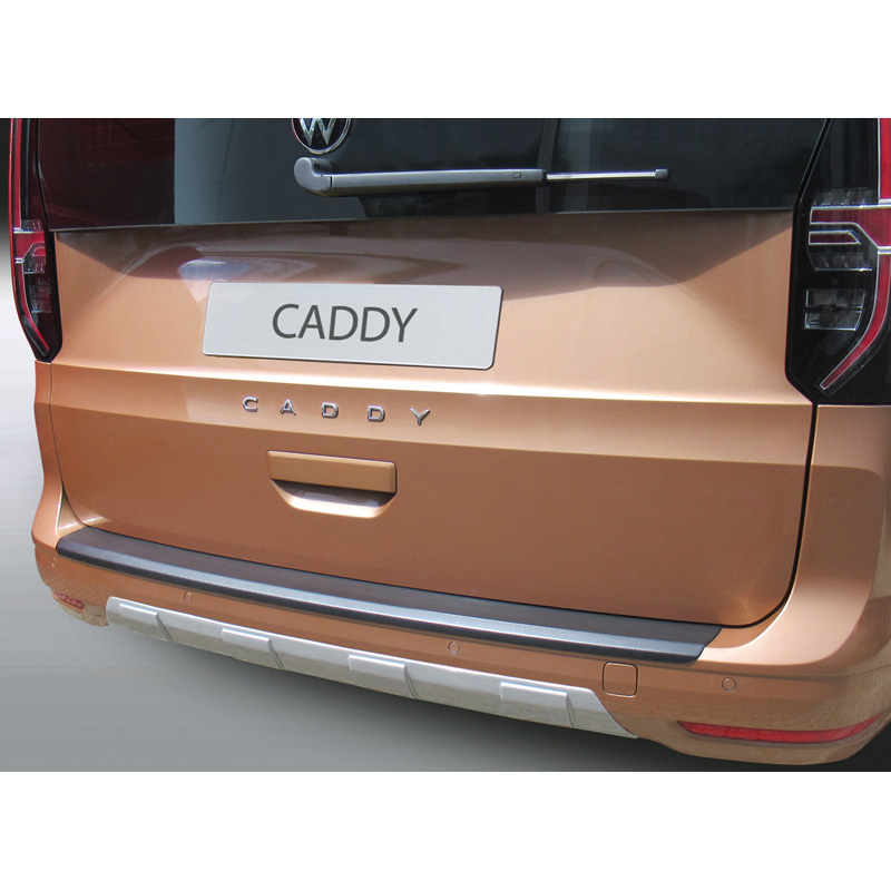 RGM Achterbumperskirt 'Skid-Plate'  Volkswagen Caddy V Box/MPV 2020- Zilver (ABS)