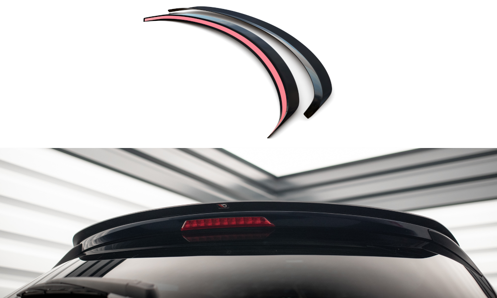 Spoiler Mazda 3 Mk3 2013 - 2016 Maxton Glans Zwart