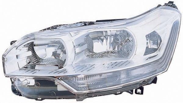 Koplamp rechts C5 08->> VALEO H1+H7+H7