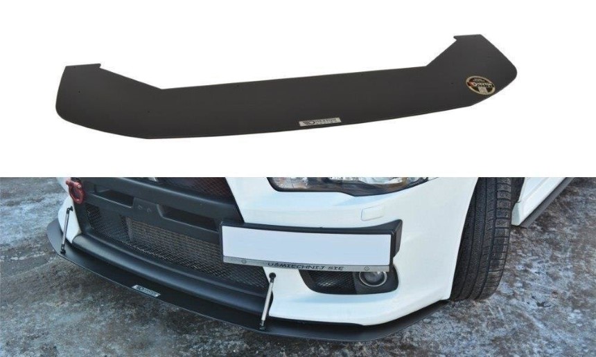 Race voorspoiler Mitsubishi Lancer Evo X Maxton Design V.2
