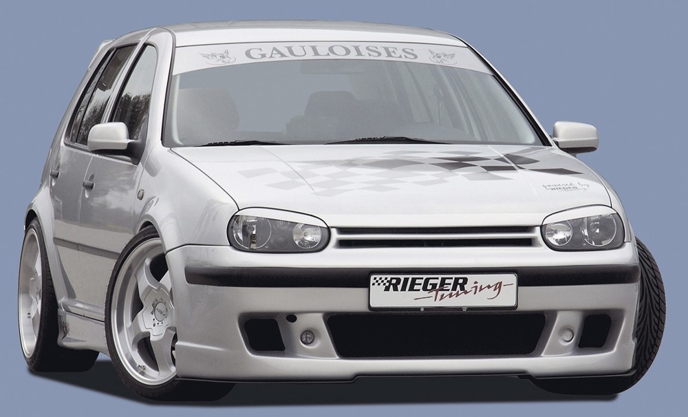Voorbumper inclusief moterkaplijst VW Golf IV Rieger
