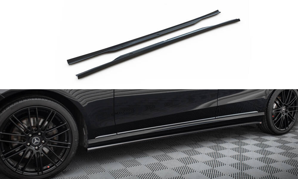 Zijskirts Diffusers Mercedes-benz E W212 Facelift