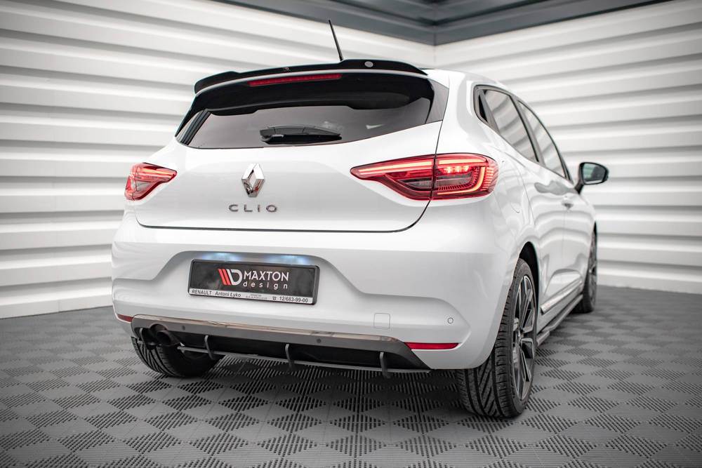 Diffuser Renault Clio Mk5 Maxton Glans Zwart Street Pro