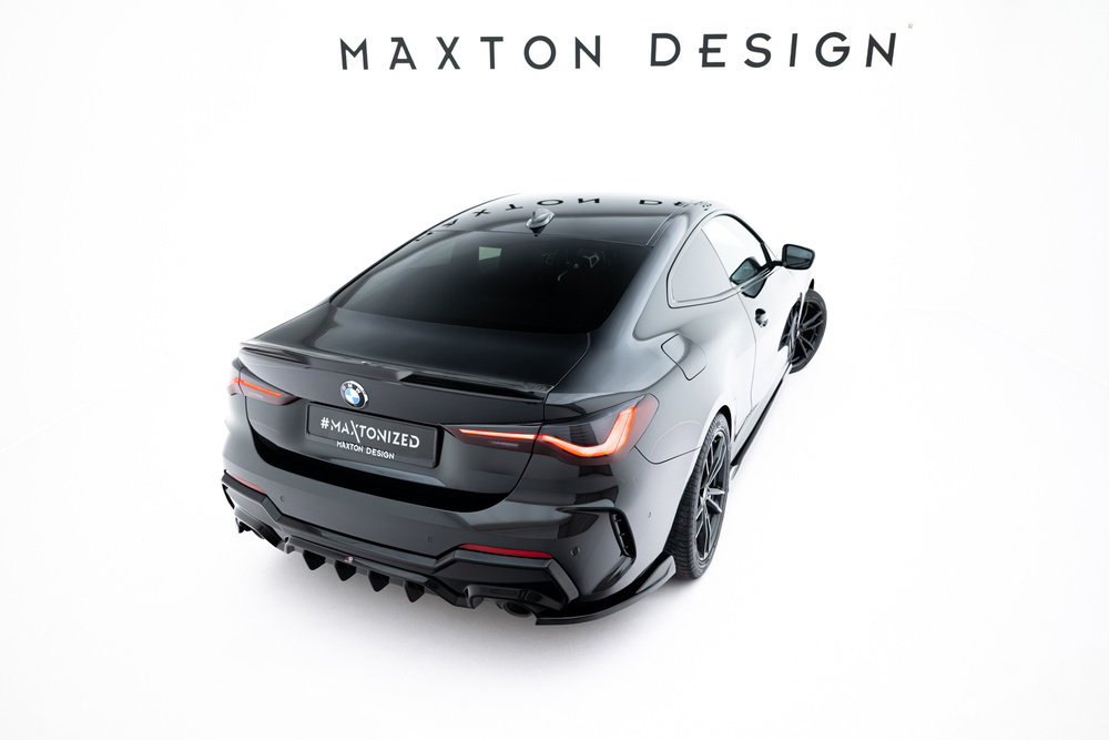 Achterzij Spoilers V.8 BMW 4 M-Pack G22 / G23 / G22 Facelift / G23 Facelift Maxton