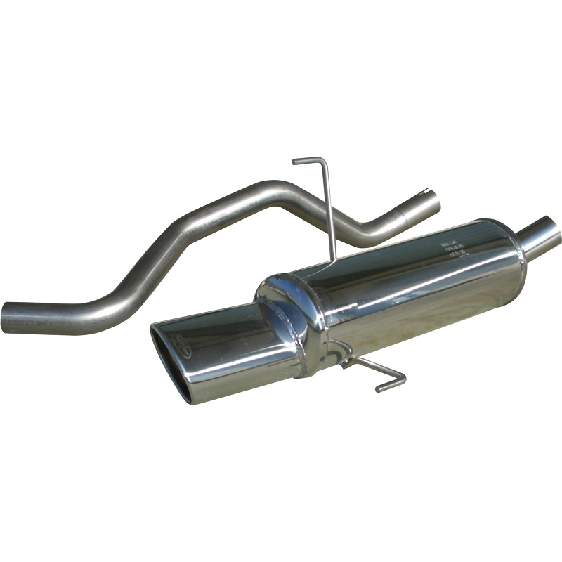 100% RVS Sportuitlaat  Fiat Punto (188) 1.8 HGT 1999- 120mm