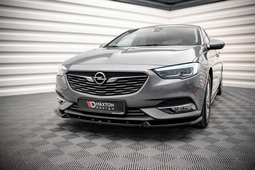 Voorspoiler V.2 Opel Insignia B Maxton Glans Zwart