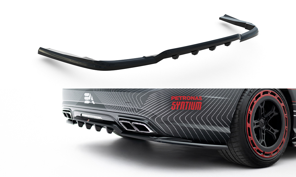 Achter Diffuser Mercedes-Benz SL63 AMG R231 Maxton