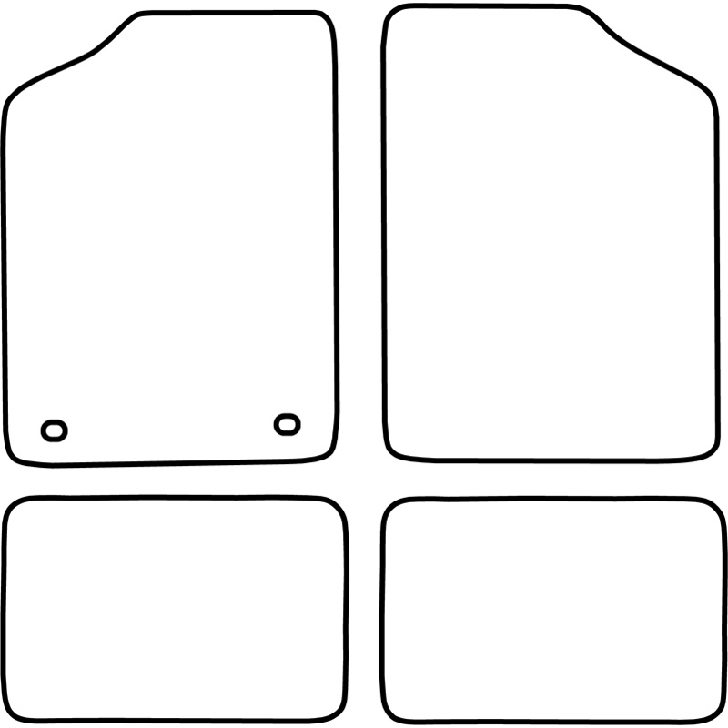 Automatten  Renault R5 / 9 / 11 1972-1988