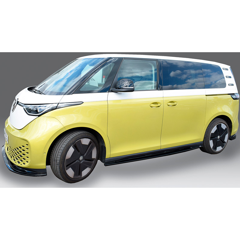 RGM Set Sideskirts  Volkswagen ID. Buzz & ID. Buzz Cargo 2022- - Glanzend Zwart (ABS)