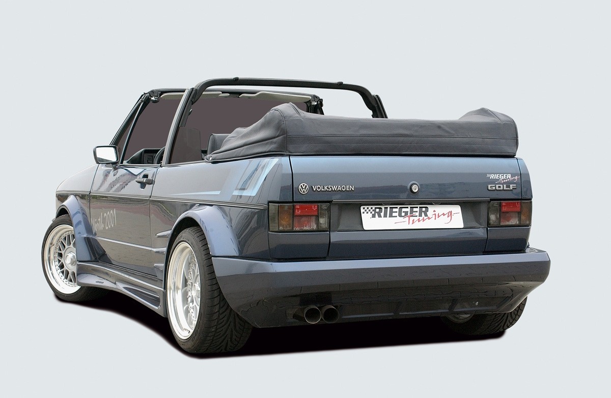 Achterschermen Breedversie l VW Golf I Polyester Rieger