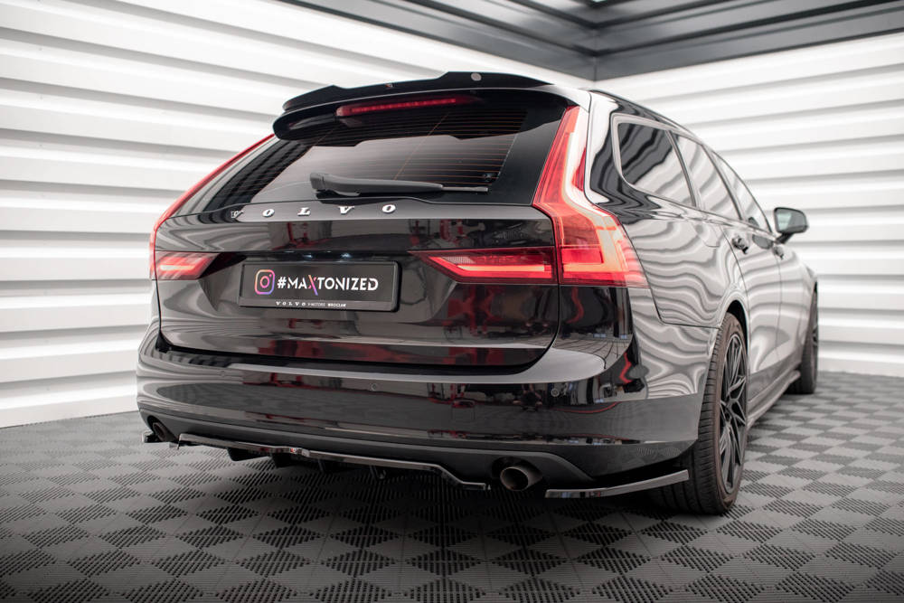 Diffuser Volvo Mk2 2016 - 2020 Maxton Glans Zwart
