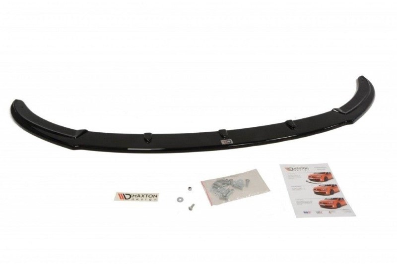 Voorspoiler Hyundai Veloster Glanzend Zwart