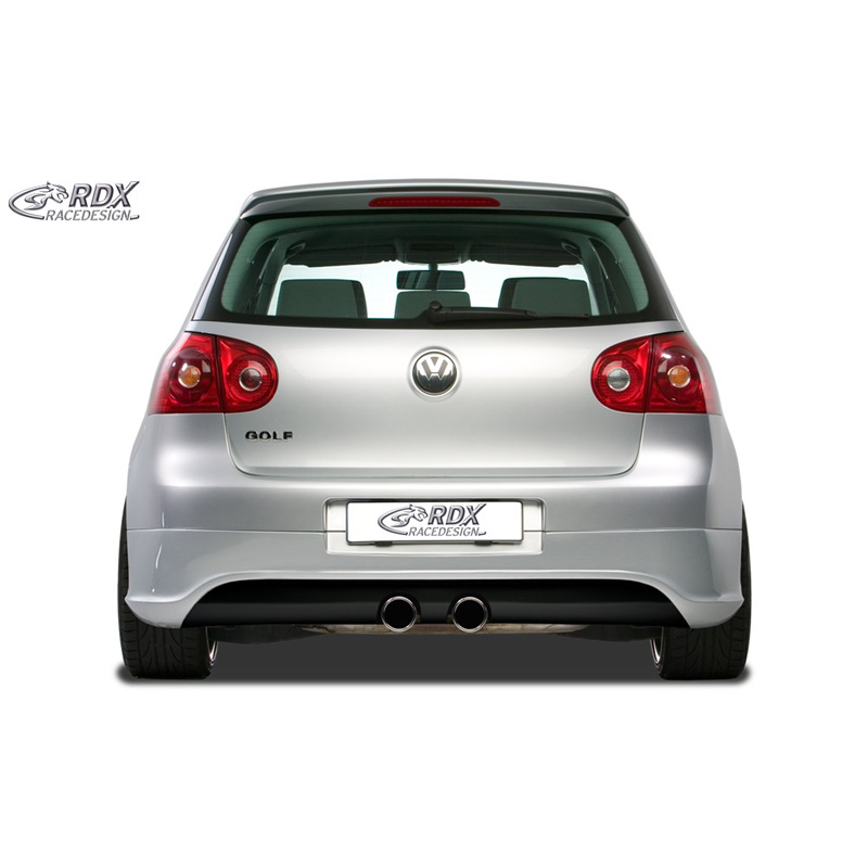 Achterskirt  Volkswagen Golf V R32 Hatchback 3/5-deurs 2003-2008 (R32 uitlaat) excl. Variant/Plus (ABS)