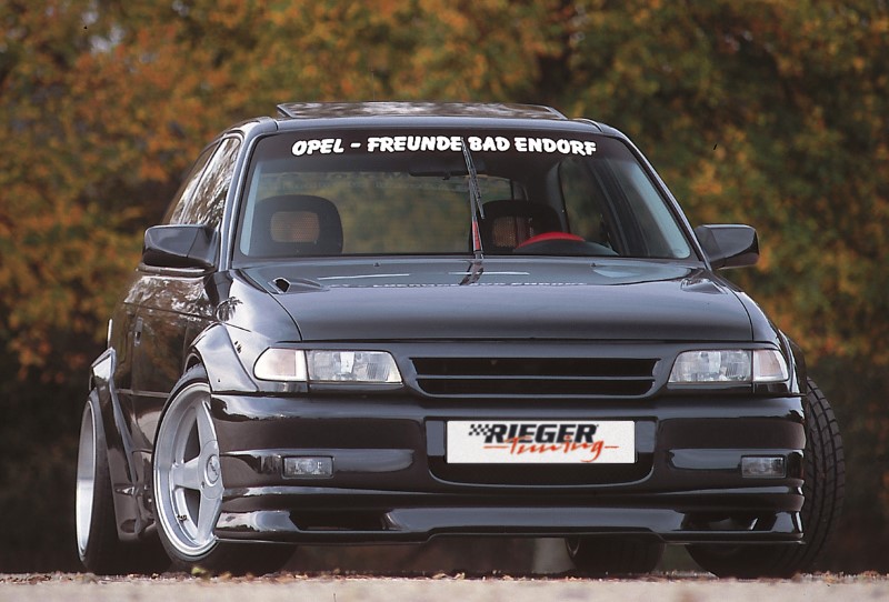 Spoilerzwaard Voorbumper Opel Astra F niet gsi Rieger